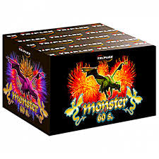 Baterie de artificii 60 focuri calibrul 20 mm TRIPLEX TXB386/TXB438