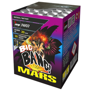 Baterie de artificii  16 focuri calibrul 20mm Fireshow JW06/JW07