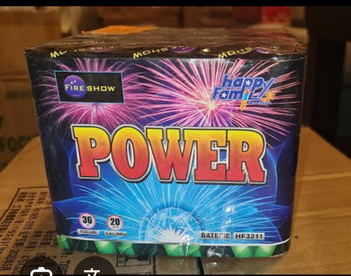 Baterie de Artificii 36 focuri calibrul 20mm Fireshow HF3211 POWER
