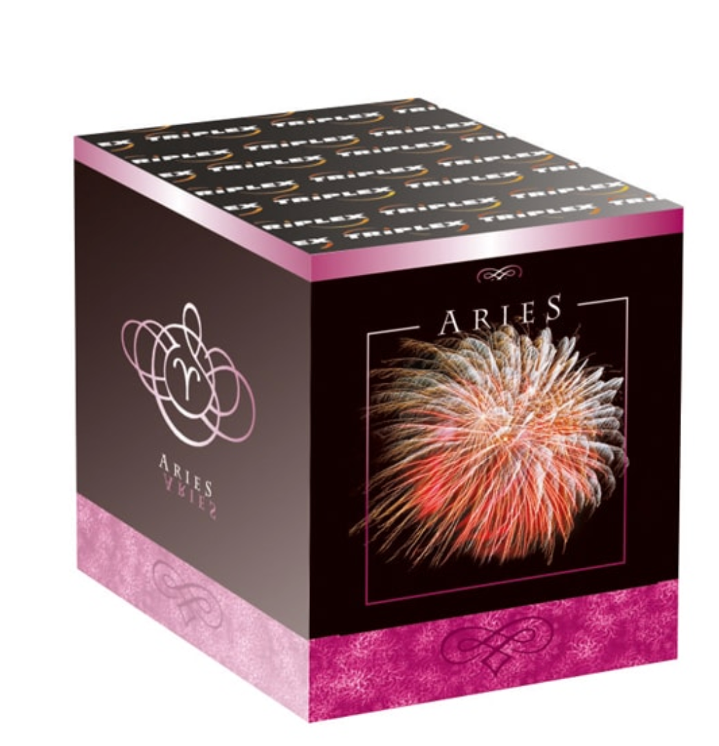 Baterie de artificii BEAT RHYTHM 16 FOCURI / 20 MM TRIPLEX