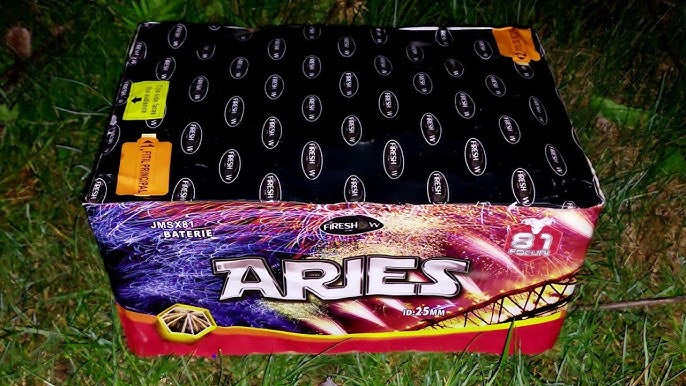 Baterie ARIES 81 focuri 25 mm calibru Evantai Fireshow