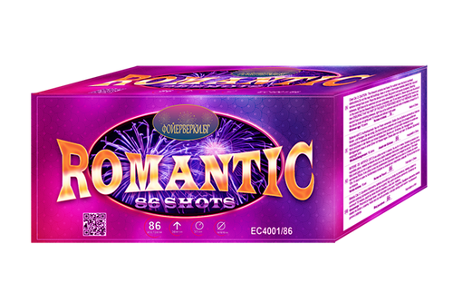 Baterie Evantai 86 focuri ROMANTIC