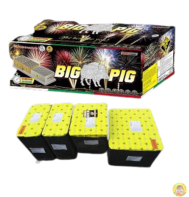 Baterie de artificii 172 focuri mix calibru 30-50 mm Evantai TPX45-02