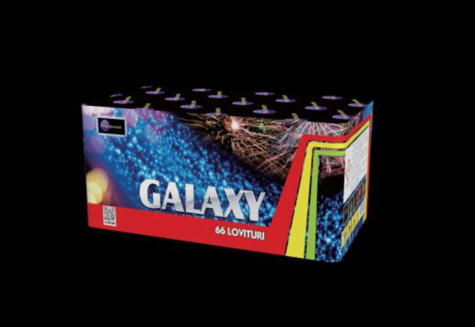 BATERIE DE ARTIFICII 66 FOCURI  GALAXY