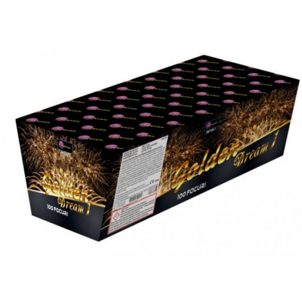 BATERIE ARTIFICII GOLDEN DREAM 1 - 100F