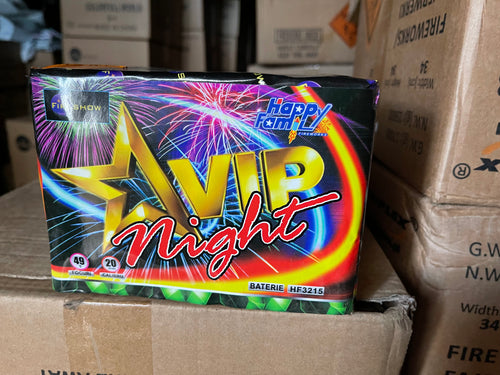 Baterie 49 focuri  calibrull 20 mm   VIP / colorfull world Fireshow